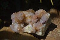 Natural Ametrine Spirit Quartz Clusters x 2 From Boekenhouthoek, South Africa