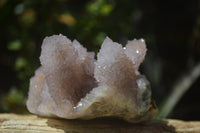 Natural Ametrine Spirit Quartz Clusters x 2 From Boekenhouthoek, South Africa