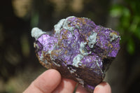 Natural Metallic Purpurite Cobbed Specimens x 13 From Erongo, Namibia