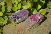 Natural Salrose Cobaltion Dolomite Specimens x 12 From Kakanda, Congo