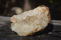 Natural Limonite Quartz Clusters x 4 From Solwezi, Zambia