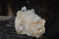 Natural Limonite Quartz Clusters x 4 From Solwezi, Zambia