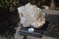 Natural Limonite Quartz Clusters x 4 From Solwezi, Zambia