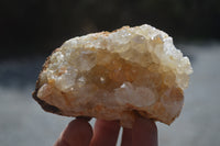 Natural Limonite Quartz Clusters x 4 From Solwezi, Zambia