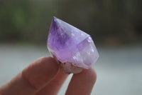 Polished Window Amethyst Quartz Crystals x 12 From Akansobe, Madagascar