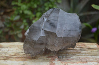 Natural Smokey Quartz Crystal Specimens x 4 From Zomba, Malawi