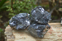 Natural Silver Lead Galena Specimens x 8 From Namibia