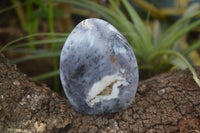 Polished Dendritic Opal Standing Free Forms x 3 From Madagascar