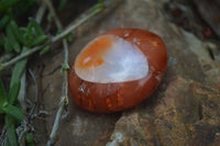 Polished Carnelian Palm Stones x 20 From Madagascar