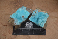 Natural Rare Hemimorphite Matrix Specimens x 4 From Congo