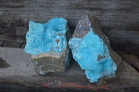 Natural Rare Hemimorphite Matrix Specimens x 4 From Congo