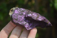 Natural Metallic Purpurite Cobbed Specimens x 6 From Erongo, Namibia