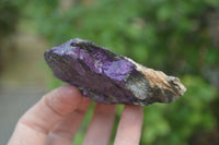 Natural Metallic Purpurite Cobbed Specimens x 6 From Erongo, Namibia