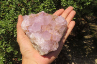 Natural Ametrine Spirit Quartz Clusters x 2 From Boekenhouthoek, South Africa