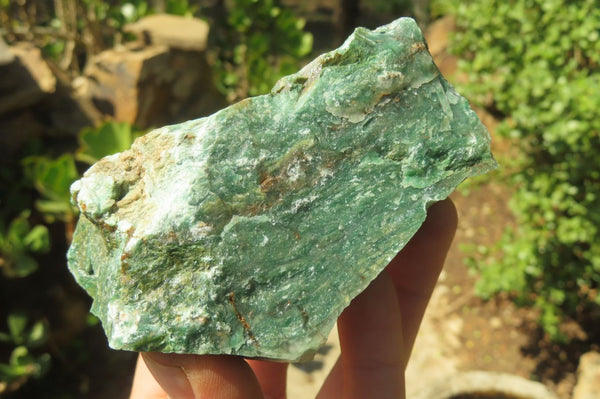 Natural Jade Cobbed Specimens x 12 From Swaziland