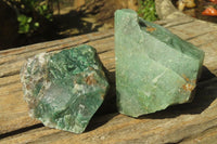 Natural Jade Cobbed Specimens x 12 From Swaziland