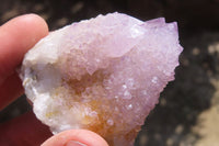 Natural Amethyst Spirit Quartz Clusters x 12 From Boekenhouthoek, South Africa