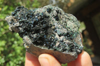 Natural Libethenite Crystals On Dolomite Matrix Specimens x 6 From Shituru, Congo