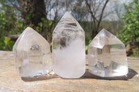 Polished Clear Quartz Jewellery Points x 35 From Madagascar