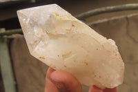 Polished Partially Arcadian Quartz Crystals x 3 From Angola