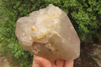 Polished Partially Arcadian Quartz Crystals x 3 From Angola