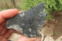 Natural Libethenite Crystals On Dolomite Matrix Specimens x 6 From Shituru, Congo