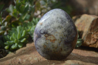 Polished Dendritic Standing Free Forms x 3 From Moralambo, Madagascar