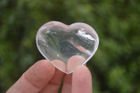 Polished Girasol Quartz Gemstone Hearts x 12 From Madagascar