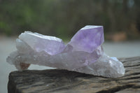 Natural Jacaranda Amethyst Quartz Clusters x 6 from Mumbwa, Zambia