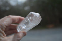 Polished Clear Quartz Crystals x 3 From Madagascar