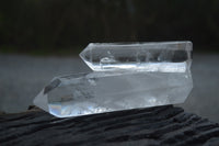 Polished Clear Quartz Crystals x 3 From Madagascar