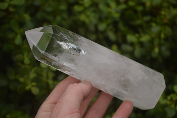 Polished Clear Quartz Crystals x 3 From Madagascar