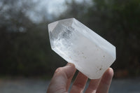 Polished Clear Quartz Crystals x 3 From Madagascar