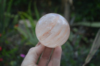 Polished Red Hematoid Quartz Spheres x 4 From Madagascar