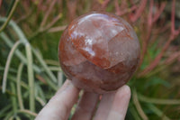 Polished Red Hematoid Quartz Spheres x 4 From Madagascar