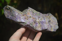 Natural Stichtite Specimens x 2 From Barberton, South Africa