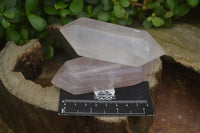 Polished Double Terminated Rose Quartz Points x 6 From Ambatondrazaka, Madagascar