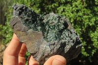 Natural Libethenite Crystals On Dolomite Matrix Specimens x 2 From Shituru, Congo