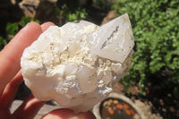 Natural Candle Quartz Clusters x 13 From Antsirabe, Madagascar