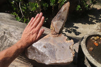 Natural Smokey Quartz With Feldspar Crystal x 1 From Zomba, Malawi