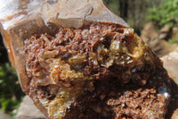 Natural Smokey Quartz With Feldspar Crystal x 1 From Zomba, Malawi