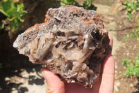 Natural Bladed Barite Specimens x 3 From Congo