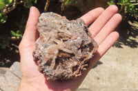 Natural Bladed Barite Specimens x 3 From Congo