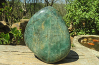 Polished Fuchsite Quartz Standing Free Form x 1 From Madagascar