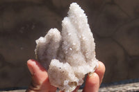 Natural Drusy Mountain Quartz Specimens x 6 From Alberts Mountain, Lesotho