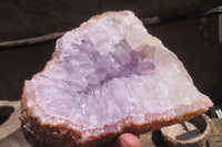 Natural Zululand Amethyst Geodes x 2 from Jozini, South Africa