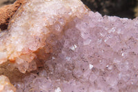 Natural Zululand Amethyst Geodes x 2 from Jozini, South Africa