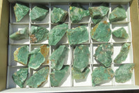 Natural Jade Cobbed Specimens x 24 from Swaziland