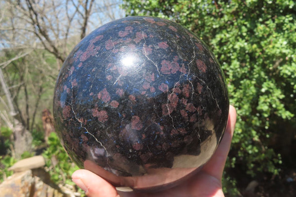 Polished Iolite Sphere x 1 From Ambatofinandrahana, Madagascar