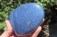 Polished Lazulite Standing Free Forms x 2 From Madagascar